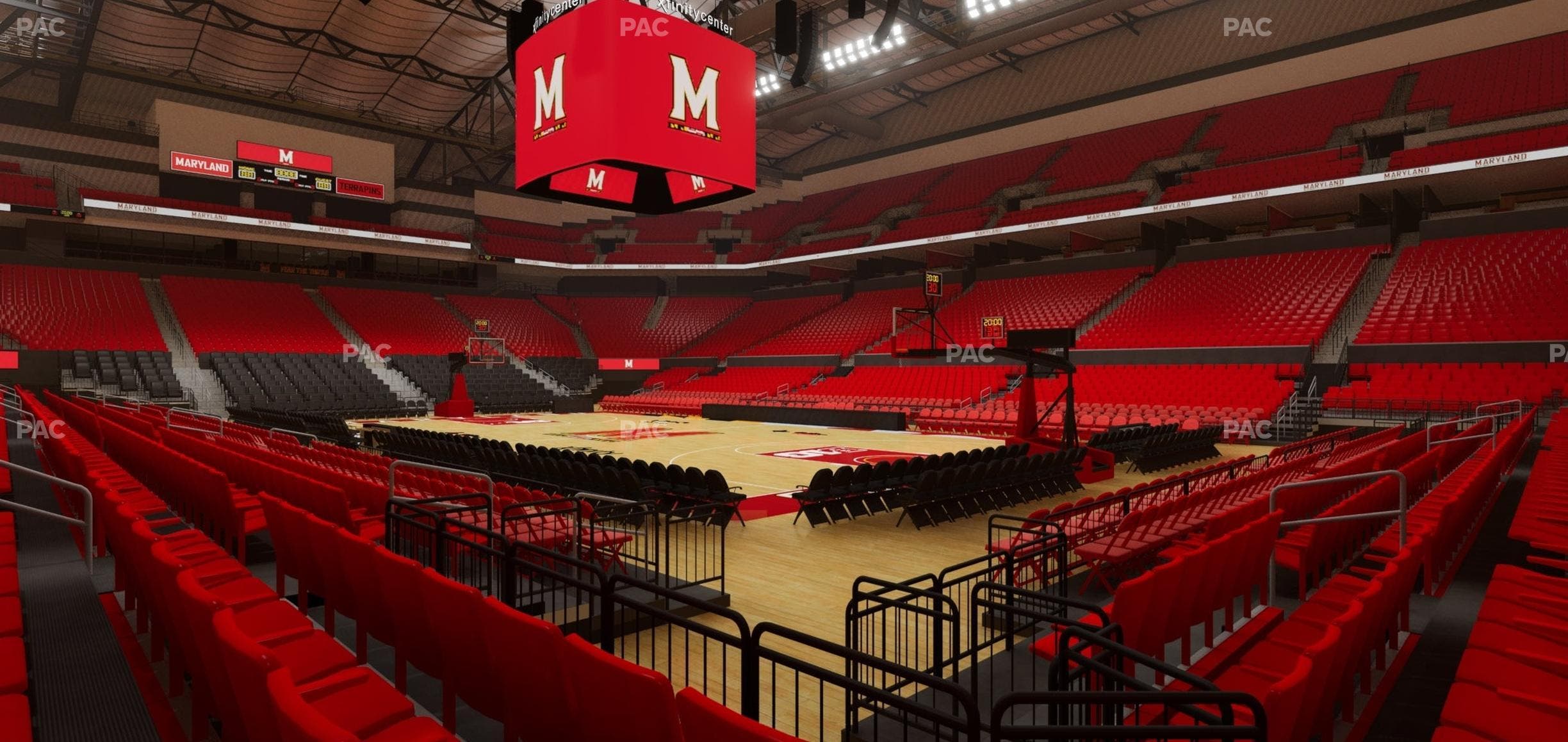 Xfinity Center - MD - Section 118 Seat View