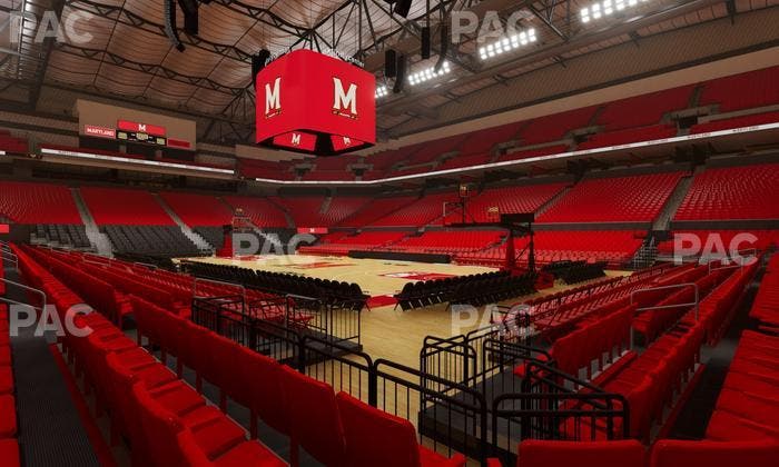 Xfinity Center - MD - Section 118 Seat View