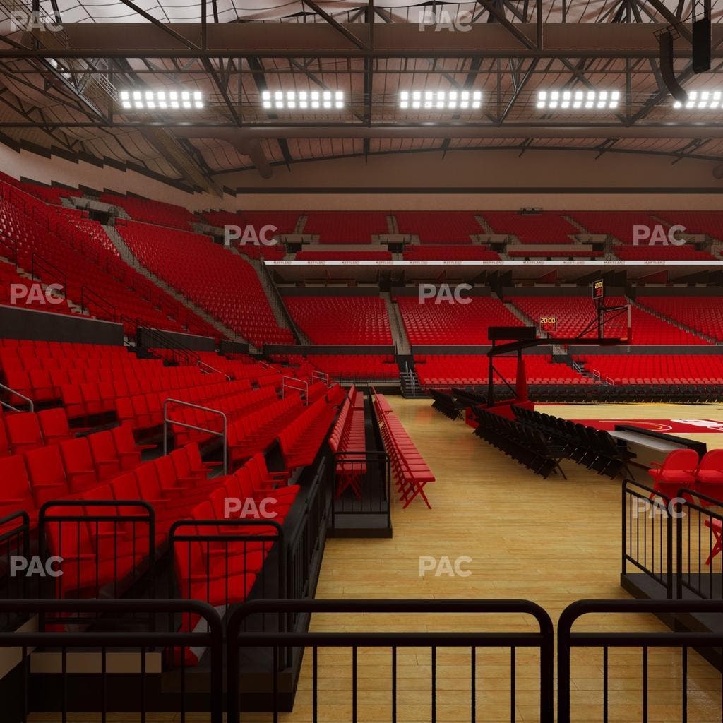 Xfinity Center - MD - Section 125 Seat View