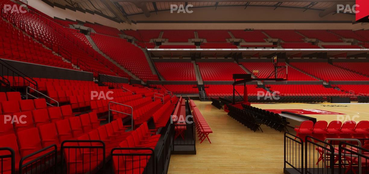 Xfinity Center - MD - Section 125 Seat View