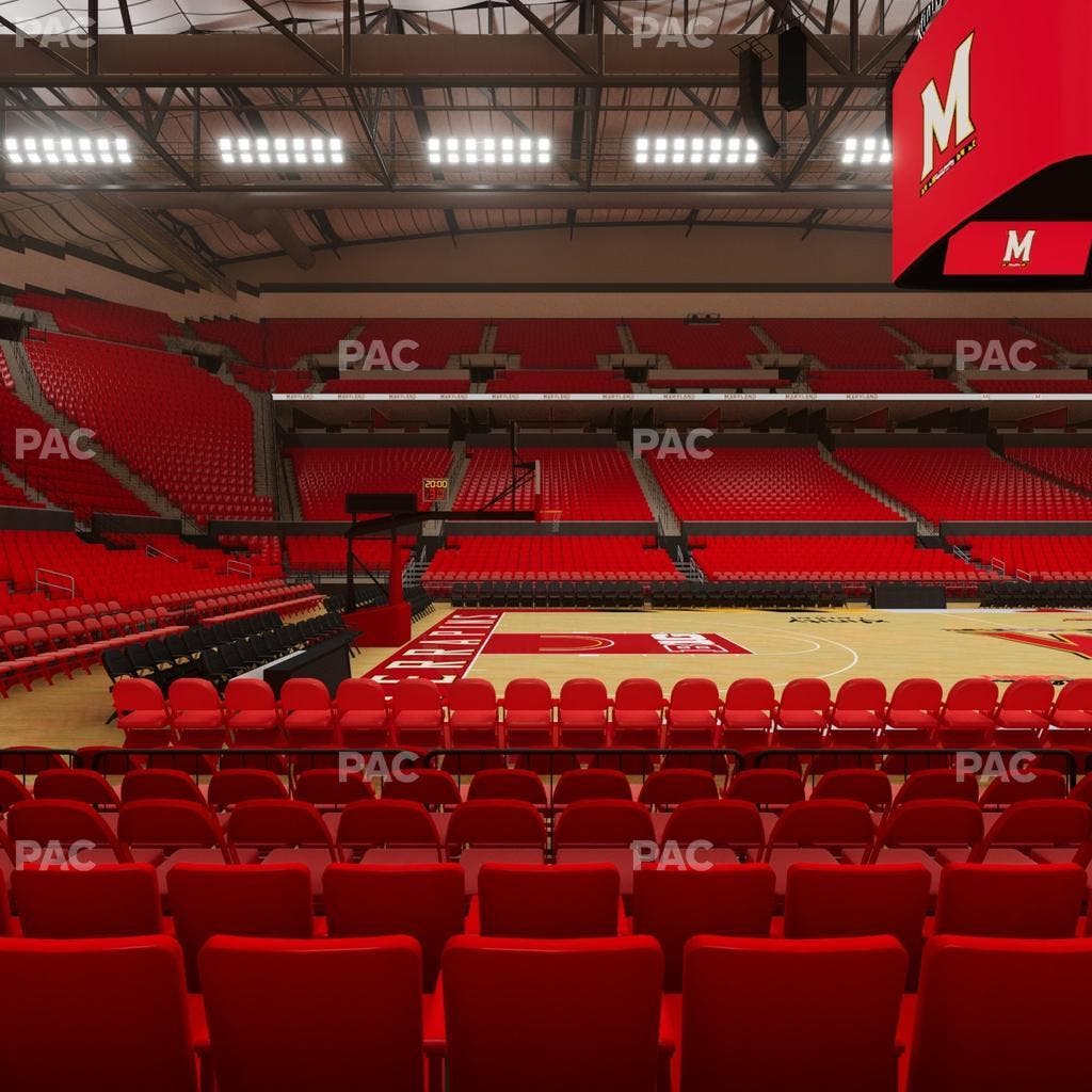 Xfinity Center - MD - Section 126 Seat View