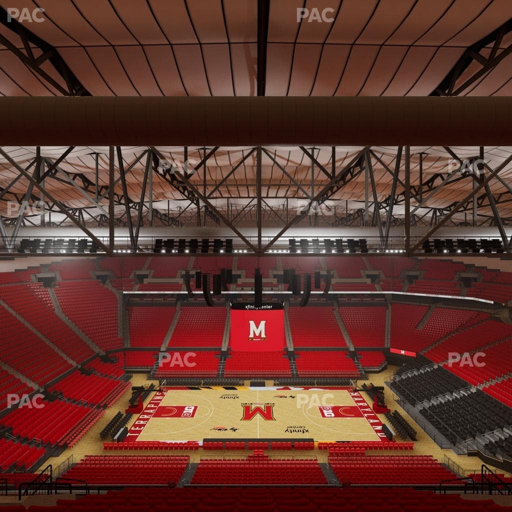 Xfinity Center - MD - Section 201 Seat View