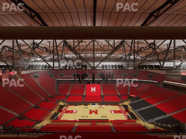 Xfinity Center - MD - Section 201 Seat View
