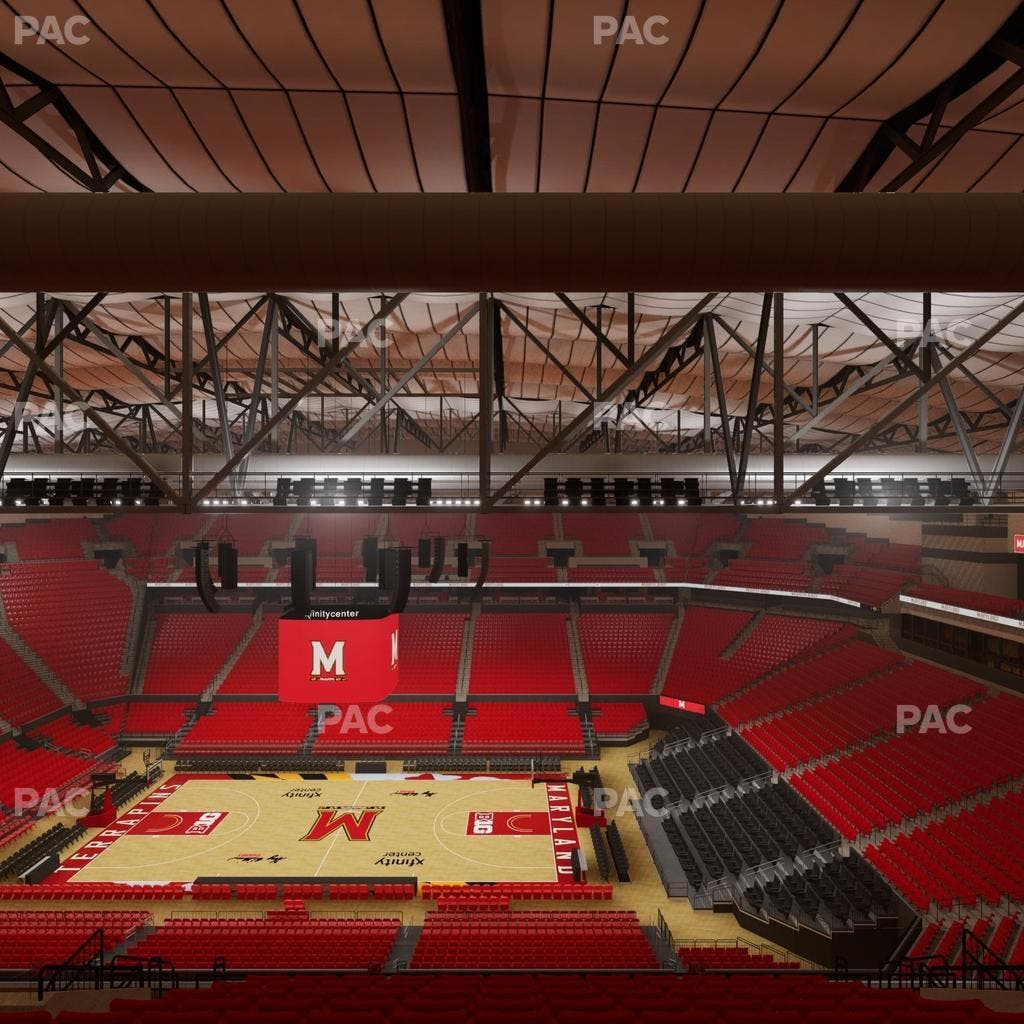 Xfinity Center - MD - Section 202 Seat View