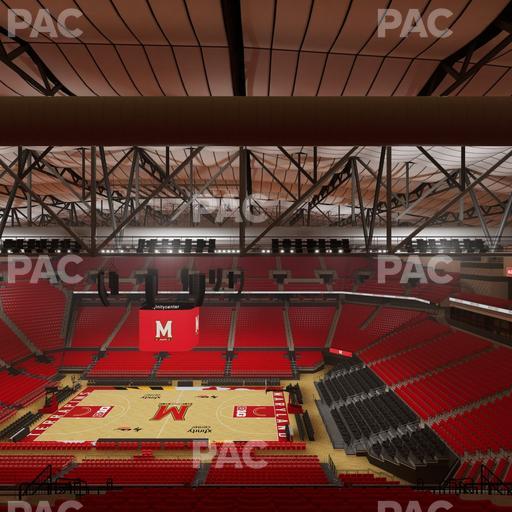 Xfinity Center - MD - Section 202 Seat View