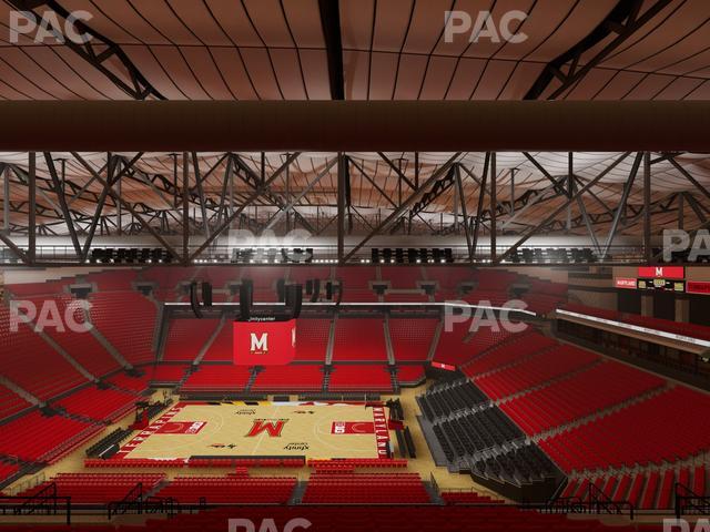 Xfinity Center - MD - Section 202 Seat View