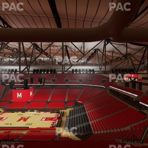 Xfinity Center - MD - Section 203 Seat View
