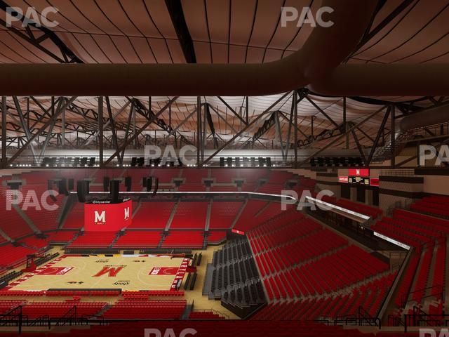 Xfinity Center - MD - Section 203 Seat View