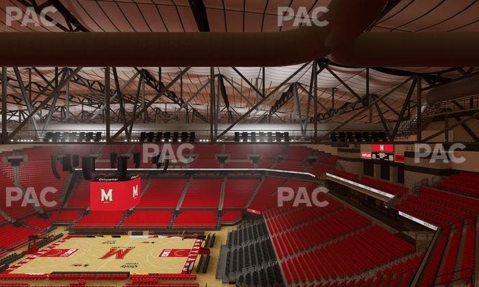 Xfinity Center - MD - Section 203 Seat View