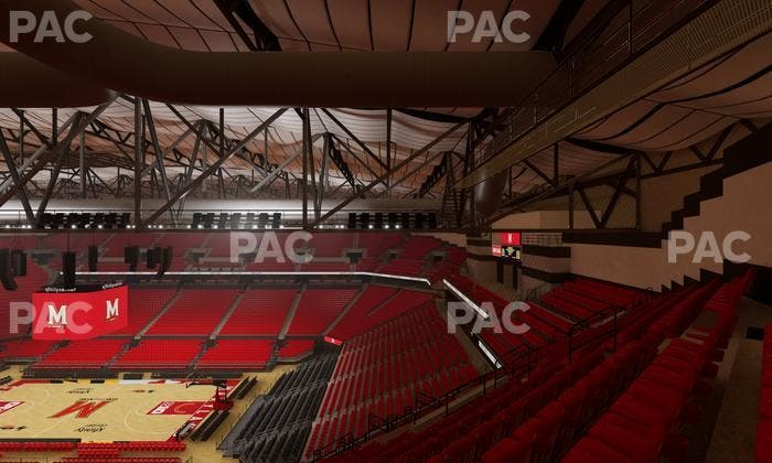 Xfinity Center - MD - Section 204 Seat View