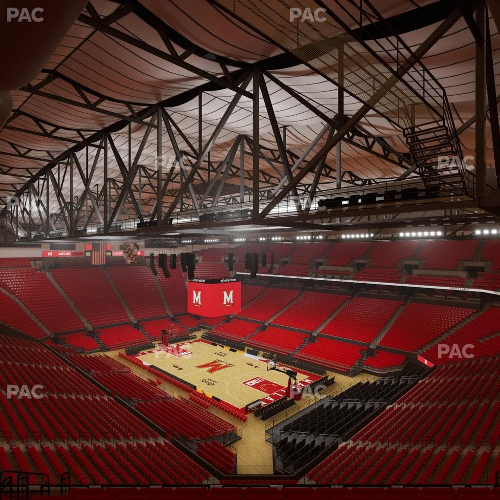 Xfinity Center - MD - Section 205 Seat View
