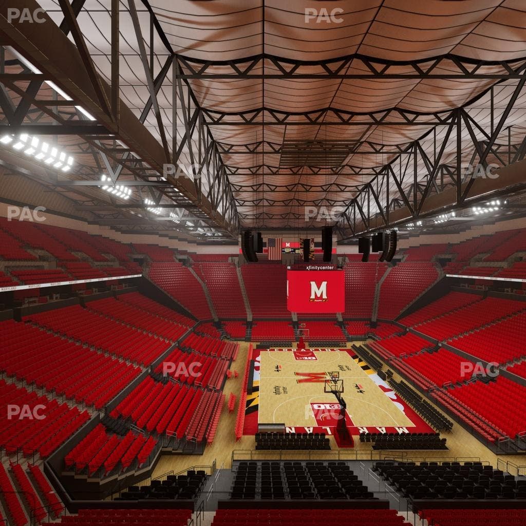 Xfinity Center - MD - Section 207 Seat View