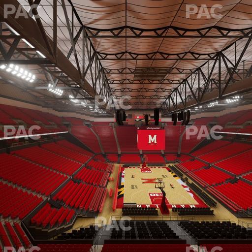 Xfinity Center - MD - Section 207 Seat View