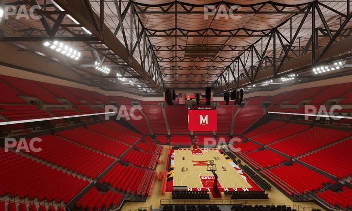 Xfinity Center - MD - Section 207 Seat View