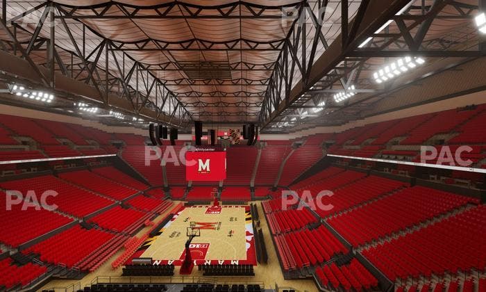 Xfinity Center - MD - Section 208 Seat View