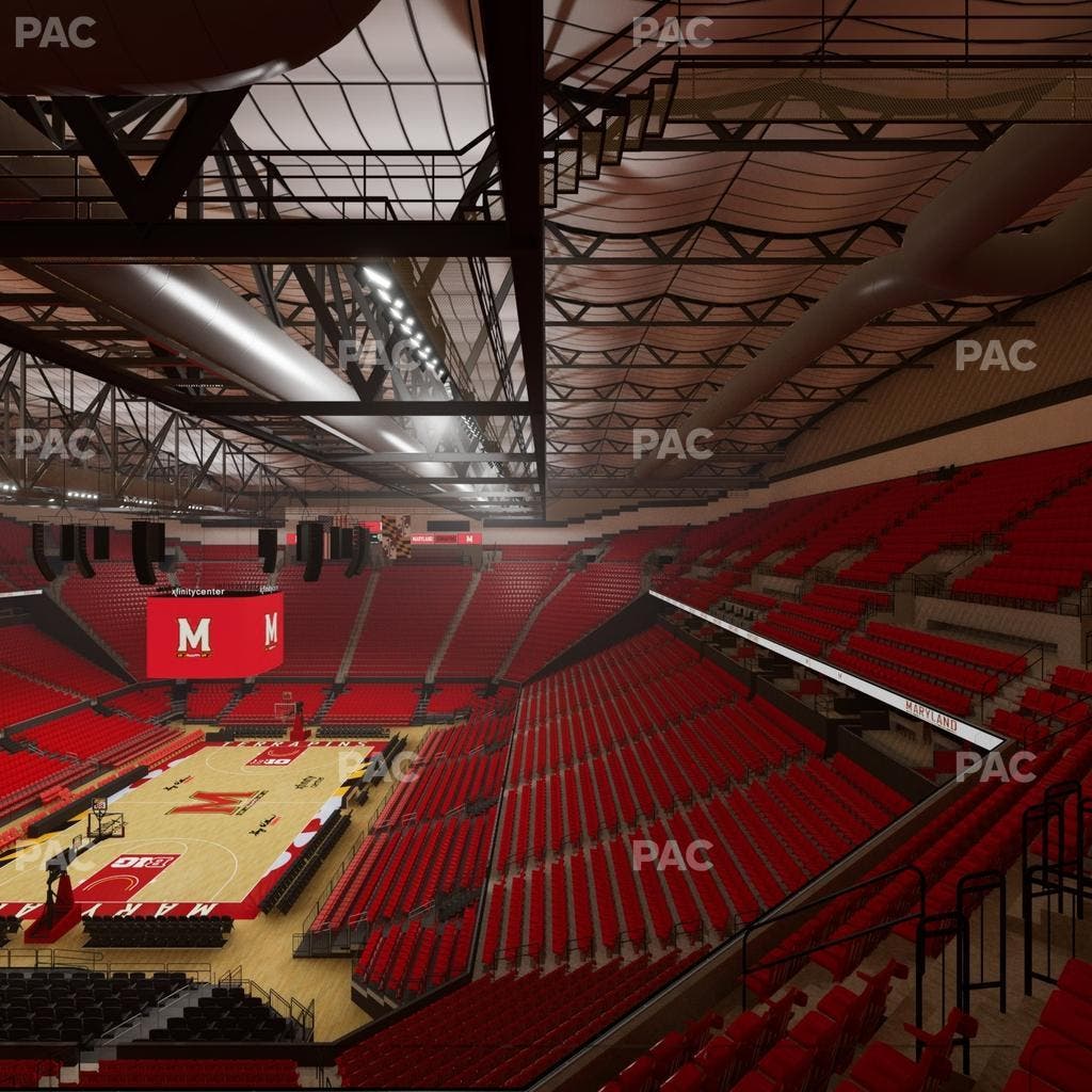 Xfinity Center - MD - Section 209 Seat View