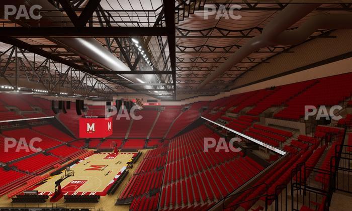 Xfinity Center - MD - Section 209 Seat View