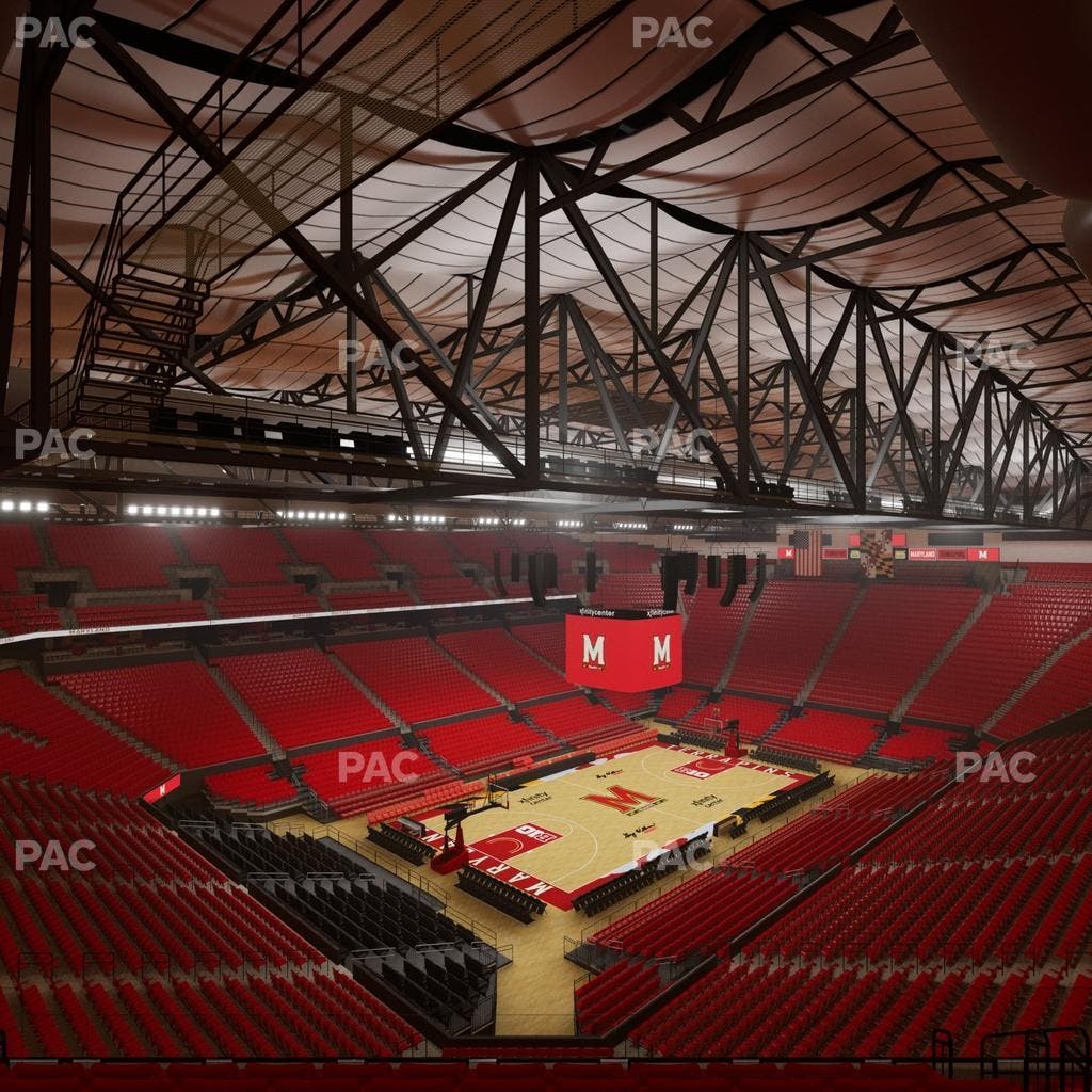Xfinity Center - MD - Section 210 Seat View