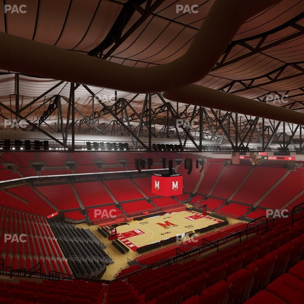Xfinity Center - MD - Section 211 Seat View
