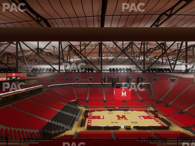 Xfinity Center - MD - Section 213 Seat View