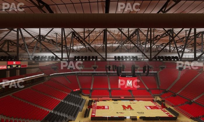 Xfinity Center - MD - Section 213 Seat View