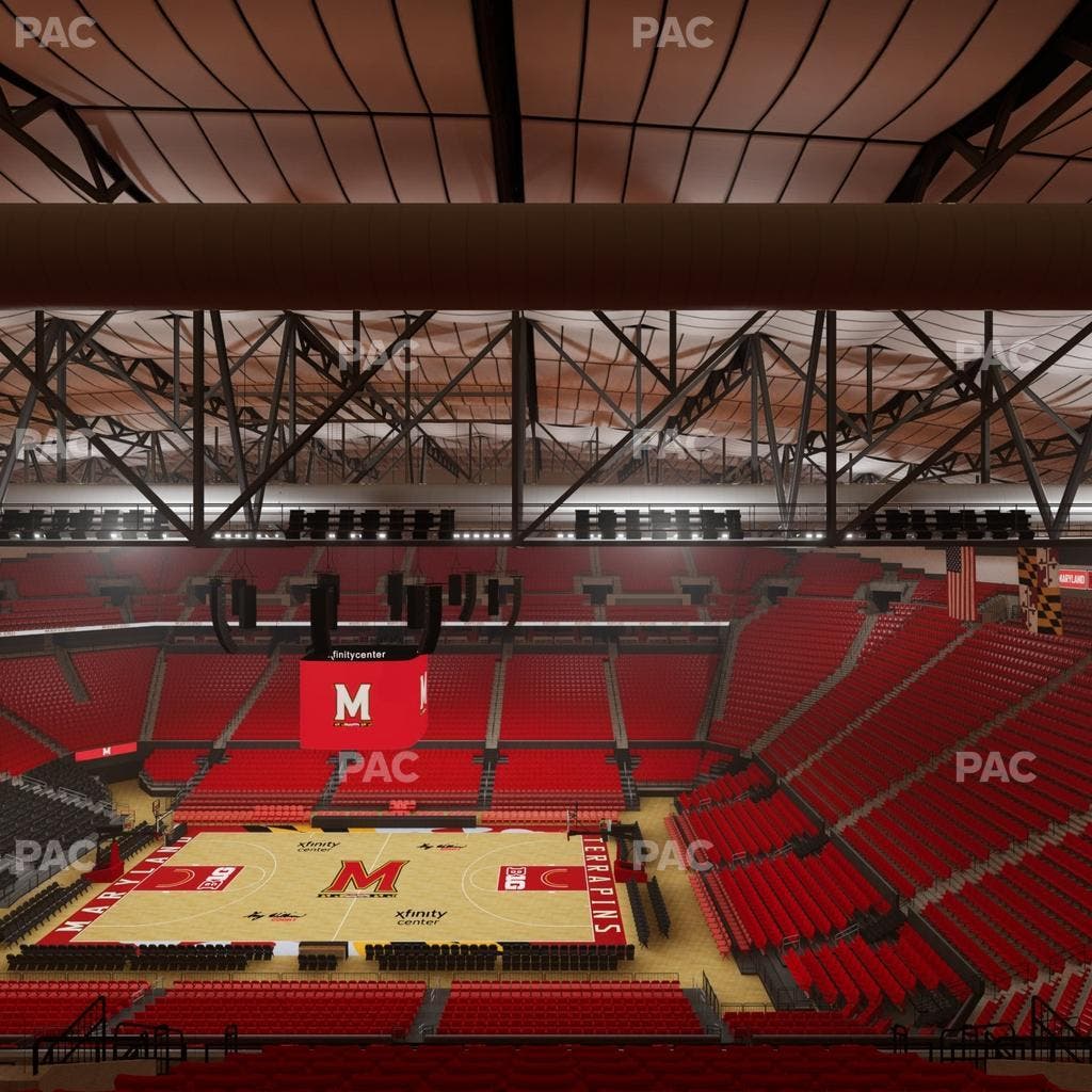 Xfinity Center - MD - Section 215 Seat View