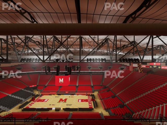 Xfinity Center - MD - Section 215 Seat View