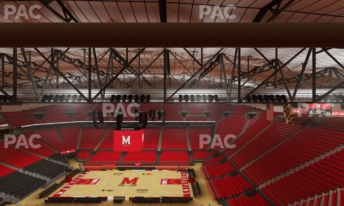 Xfinity Center - MD - Section 215 Seat View