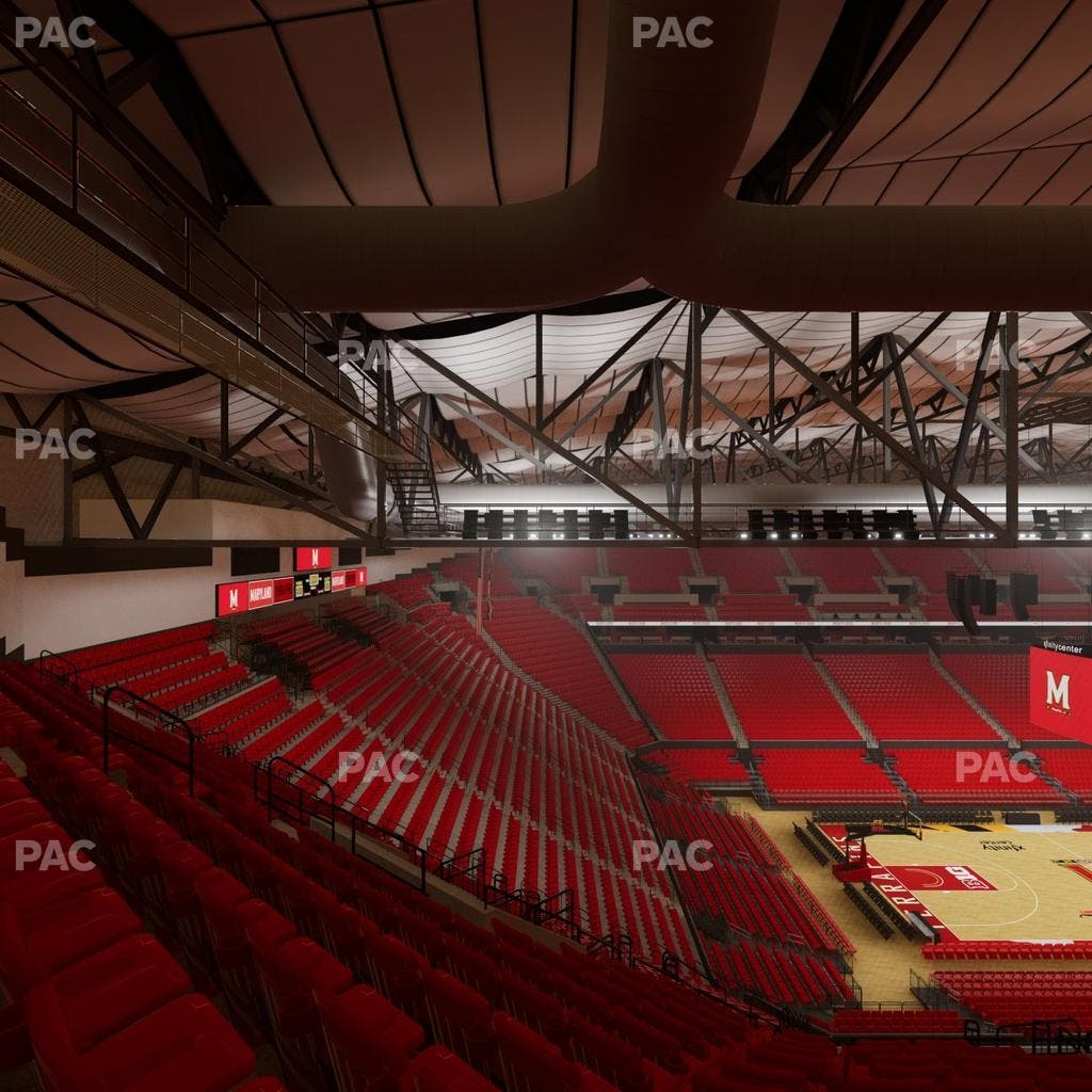 Xfinity Center - MD - Section 224 Seat View