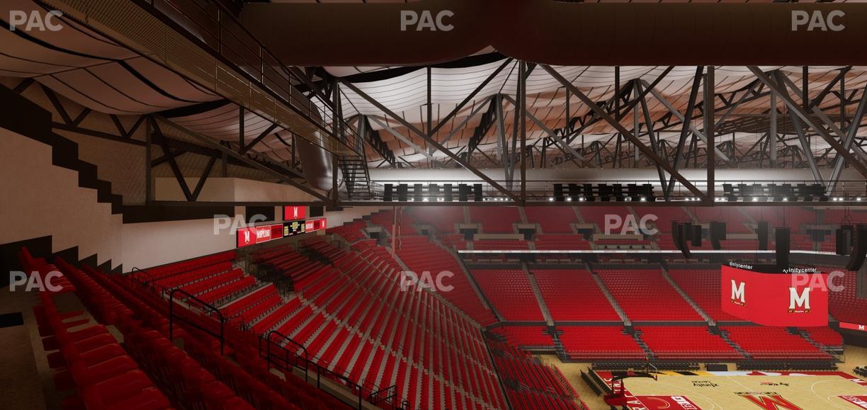Xfinity Center - MD - Section 224 Seat View