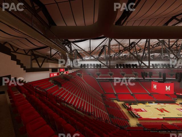 Xfinity Center - MD - Section 224 Seat View