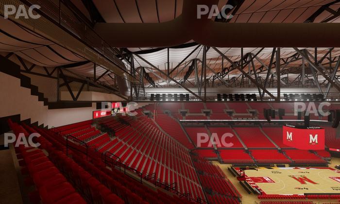 Xfinity Center - MD - Section 224 Seat View