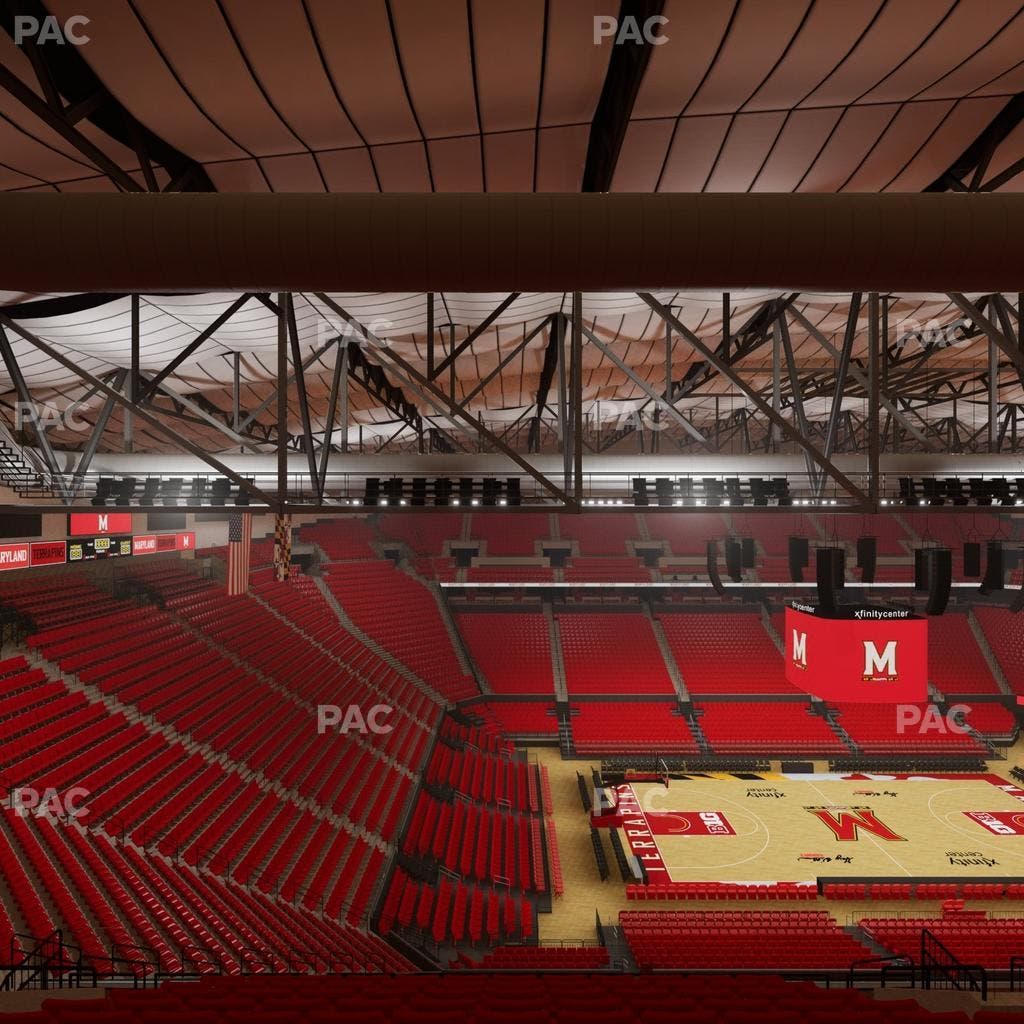 Xfinity Center - MD - Section 225 Seat View