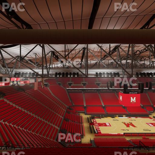 Xfinity Center - MD - Section 225 Seat View