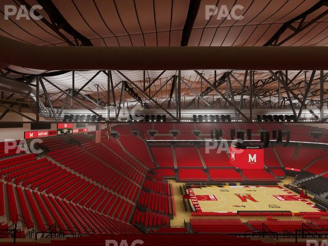 Xfinity Center - MD - Section 225 Seat View