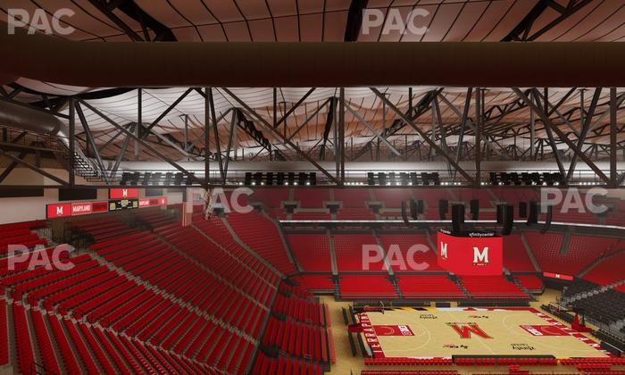 Xfinity Center - MD - Section 225 Seat View