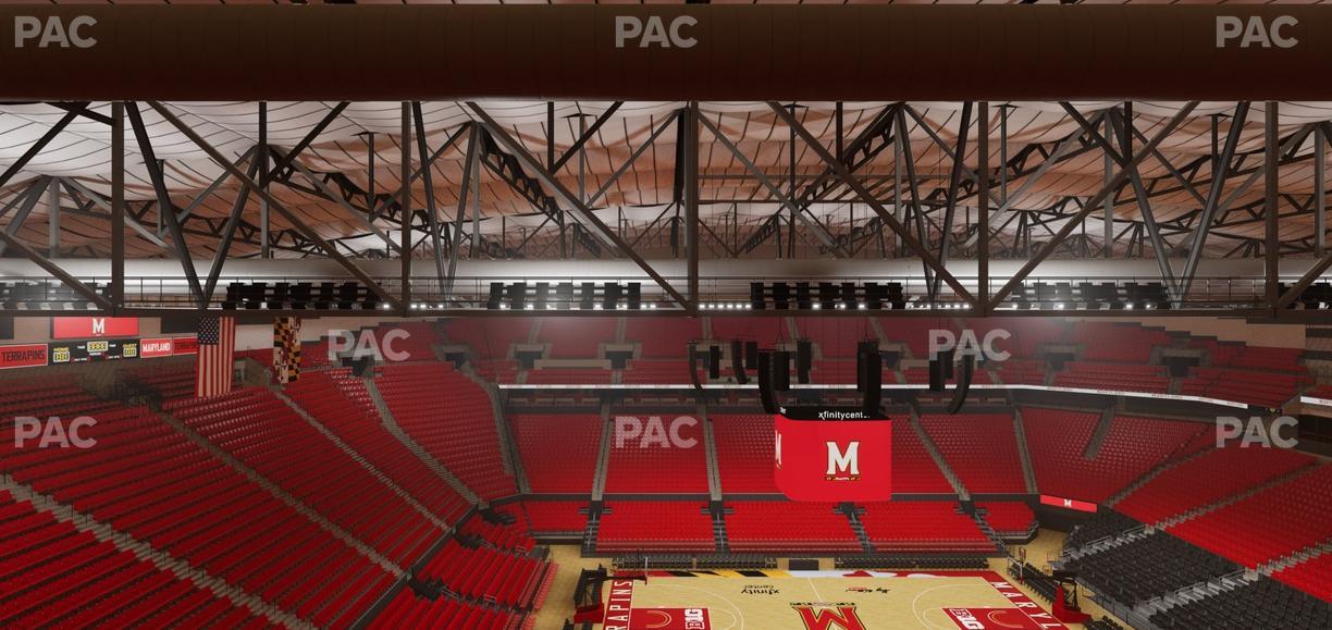 Xfinity Center - MD - Section 226 Seat View