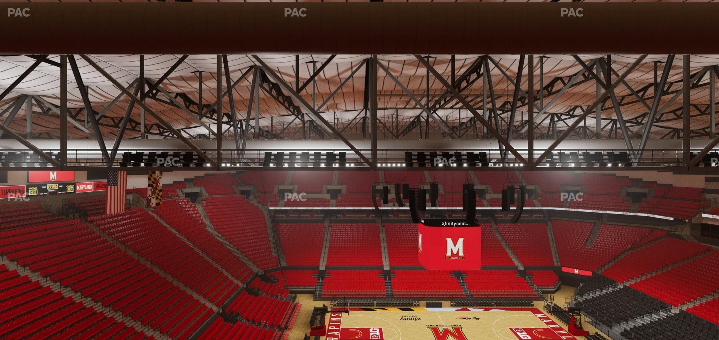 Xfinity Center - MD - Section 226 Seat View