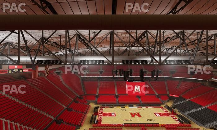 Xfinity Center - MD - Section 226 Seat View