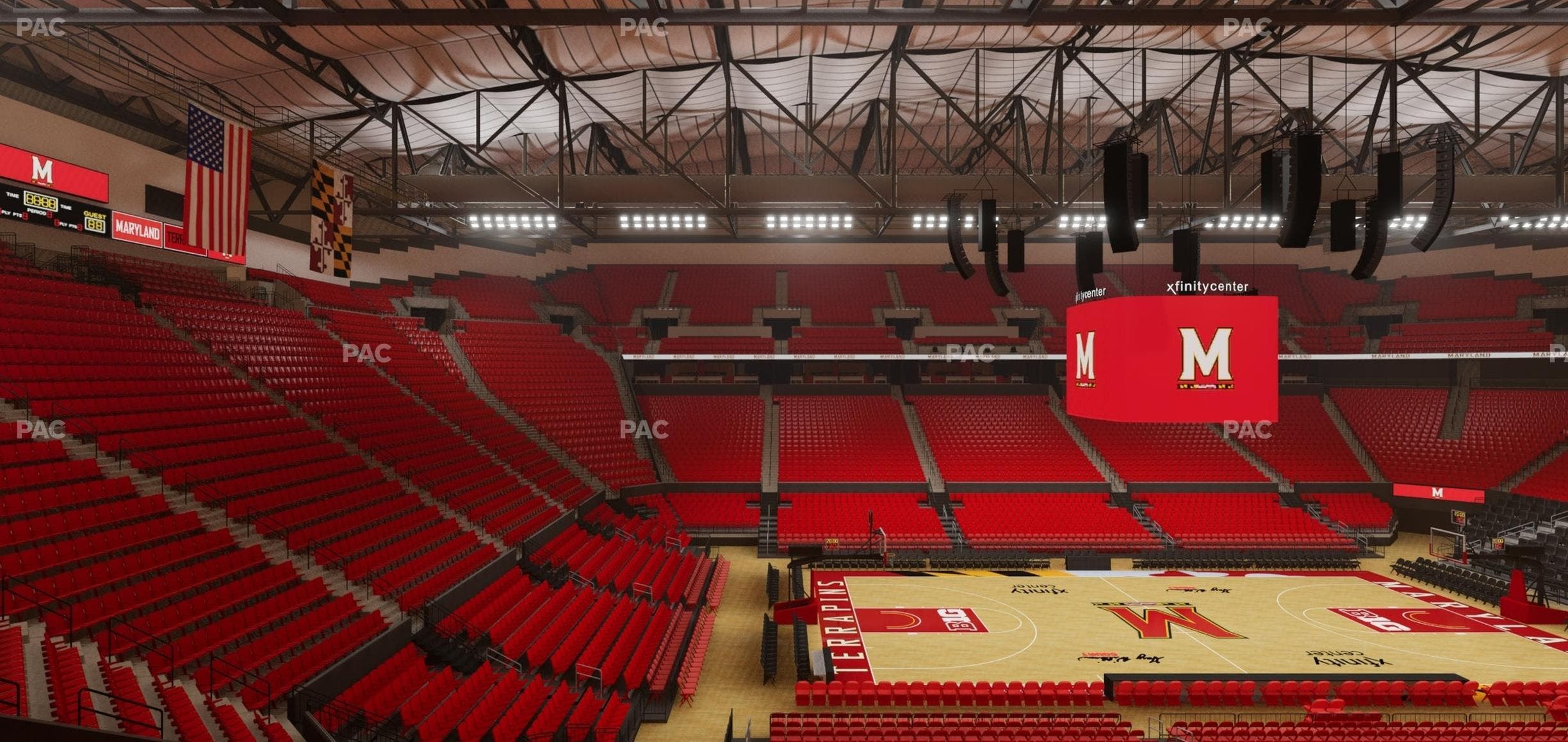 Xfinity Center - MD - Section Suite 13 Seat View
