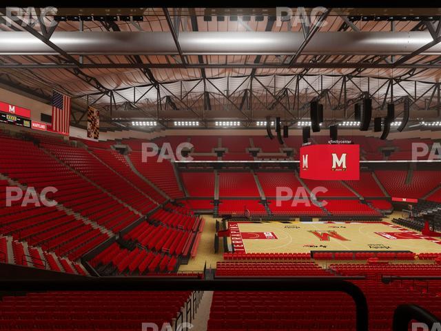 Xfinity Center - MD - Section Suite 13 Seat View