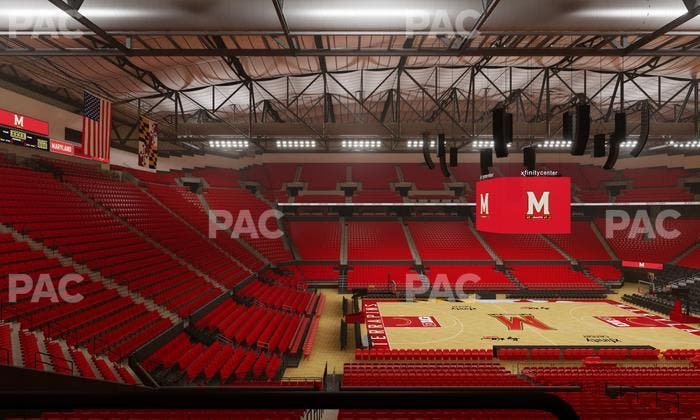 Xfinity Center - MD - Section Suite 13 Seat View