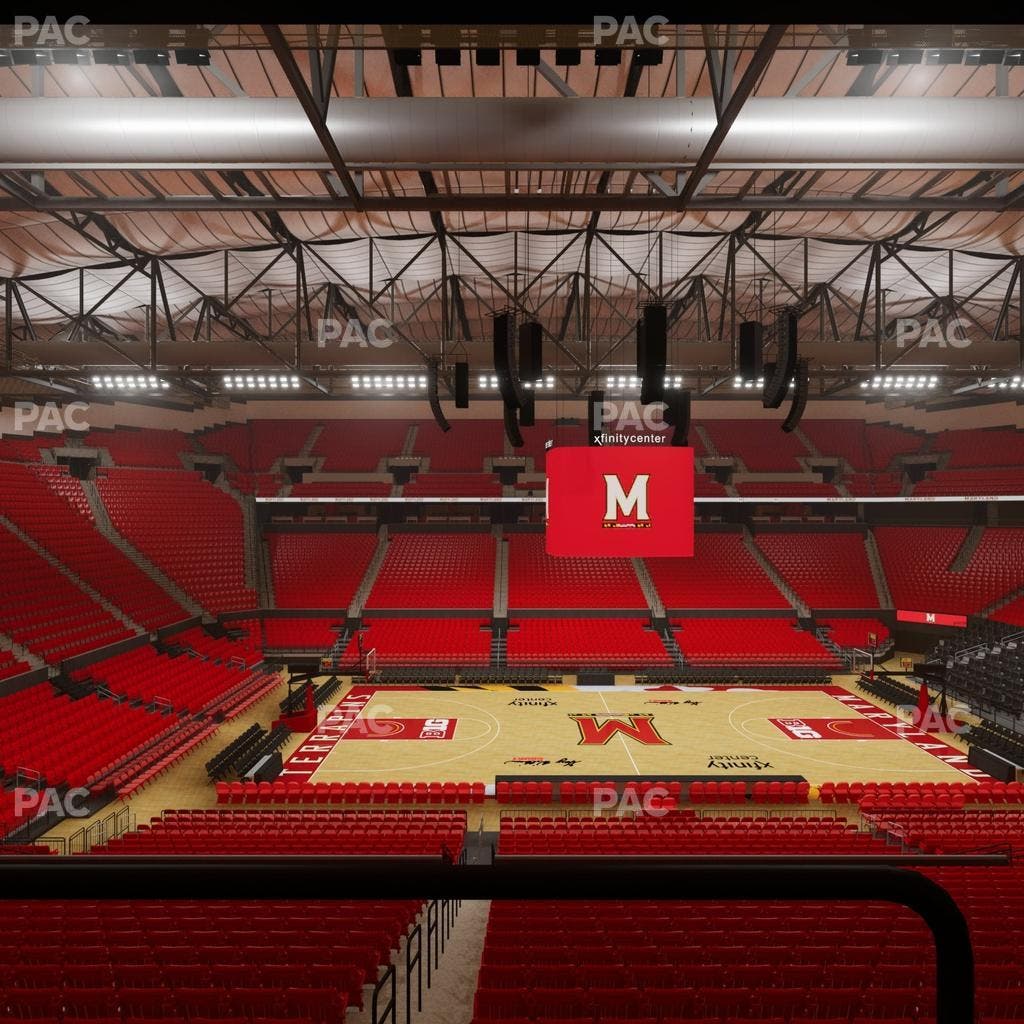Xfinity Center - MD - Section Suite 15 Seat View