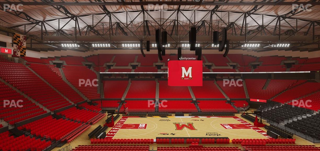 Xfinity Center - MD - Section Suite 15 Seat View