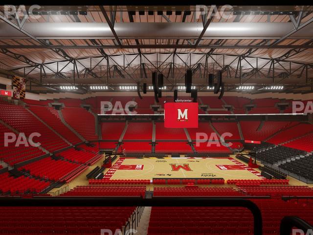 Xfinity Center - MD - Section Suite 15 Seat View