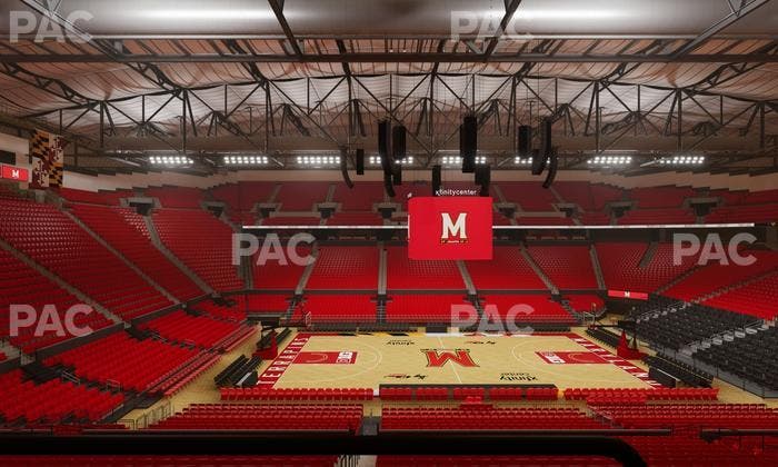 Xfinity Center - MD - Section Suite 15 Seat View
