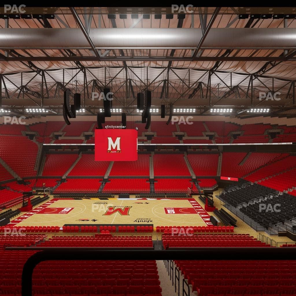 Xfinity Center - MD - Section Suite 16 Seat View