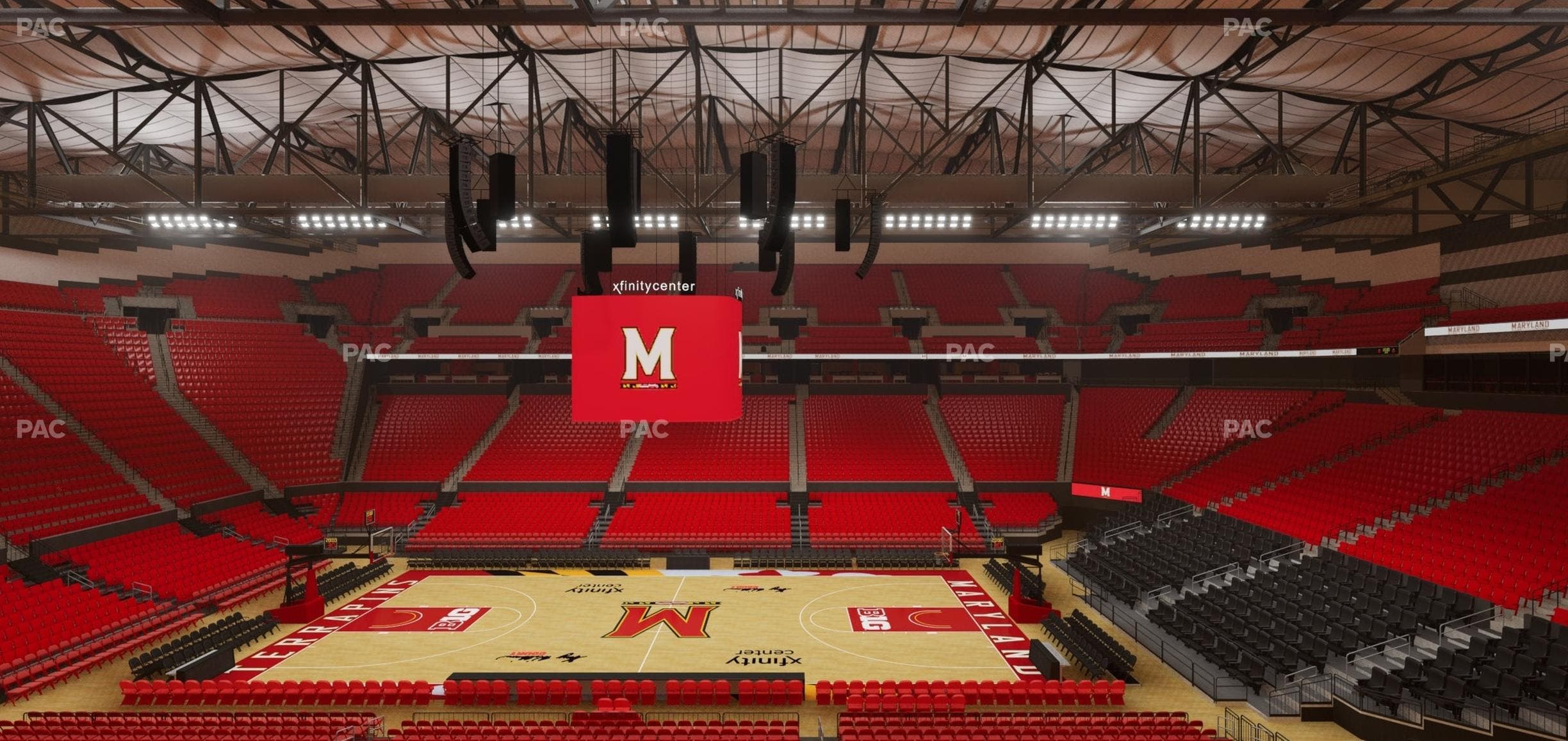 Xfinity Center - MD - Section Suite 16 Seat View