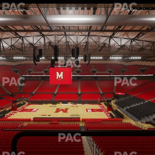 Xfinity Center - MD - Section Suite 16 Seat View