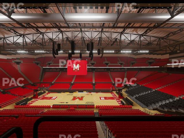 Xfinity Center - MD - Section Suite 16 Seat View